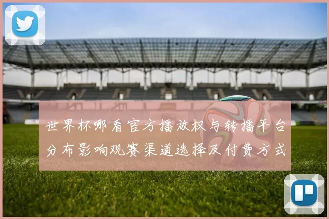 世界杯哪看官方播放权与转播平台分布影响观赛渠道选择及付费方式差异