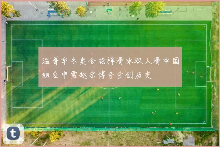 温哥华冬奥会花样滑冰双人滑中国组合申雪赵宏博夺金创历史